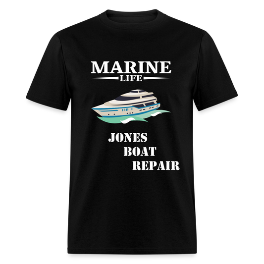 Jones Boat Repair Merch - black